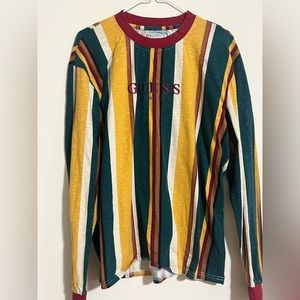 Guess striped long sleeve shirt